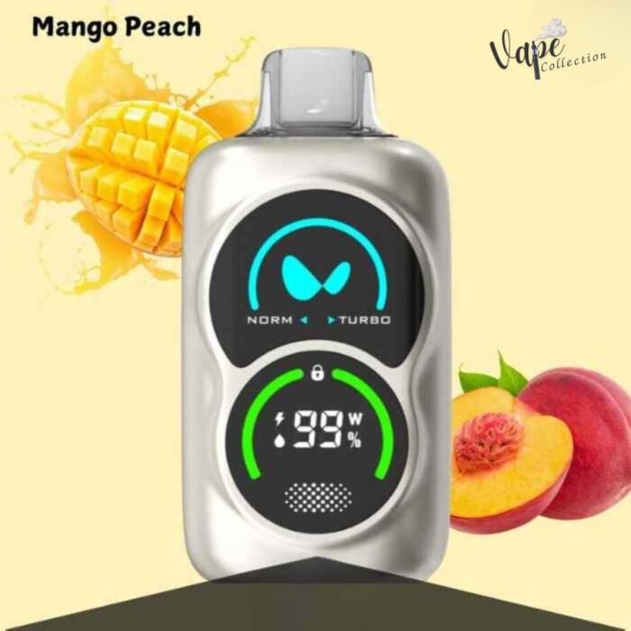 WAKA PA25000 Puffs 50MG Disposable Vape Mango Peach