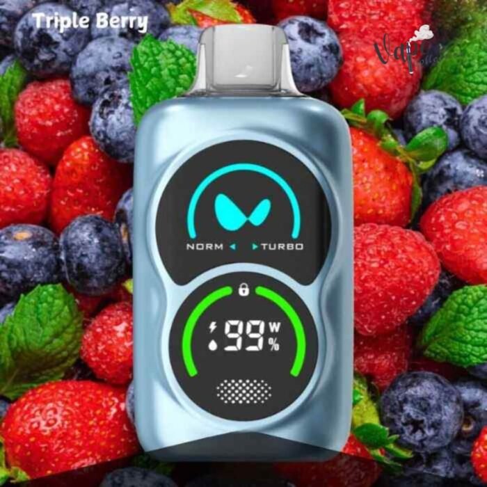 WAKA PA25000 Puffs 50MG Disposable Vape Triple Berry