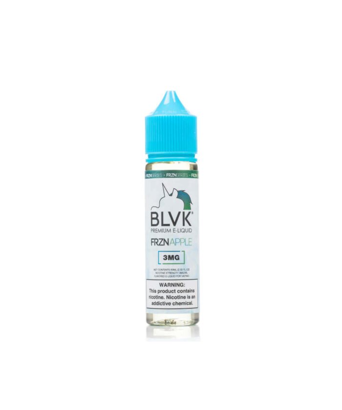 BLVK Unicorn Premium Vape Juice 60ML 3MG E-Liquid Price in Dubai Frzn Apple