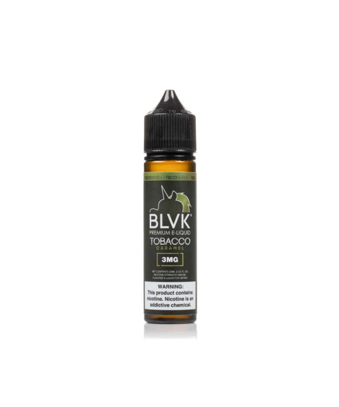 BLVK Unicorn Premium Vape Juice 60ML 3MG E-Liquid Price in Dubai Tobacco Caramel