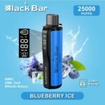 Black Bar 25000 Puffs Blueberry Ice