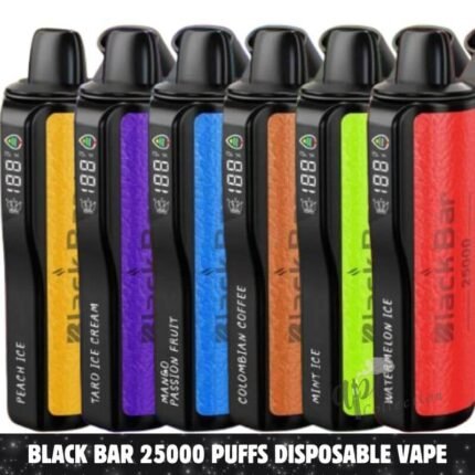 Black Bar 25000 Puffs Disposable Vape in Dubai