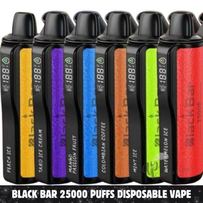 Black Bar 25000 Puffs Disposable Vape in Dubai