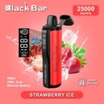 Black Bar 25000 Puffs STRAWBERRY Ice