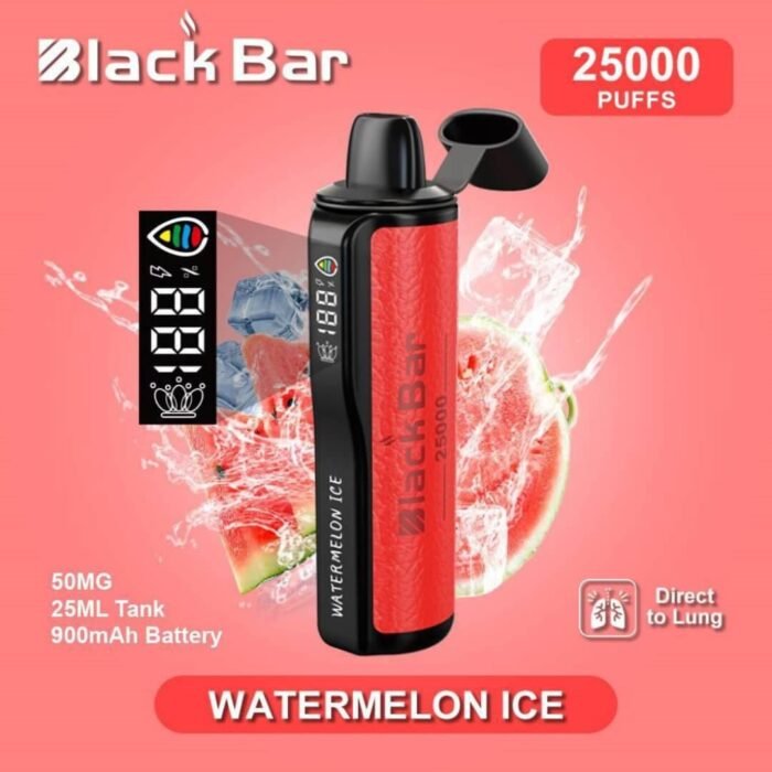 Black Bar 25000 Puffs Watermelon Ice