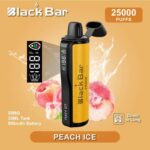 Black Bar25000 Puffs Peach Ice