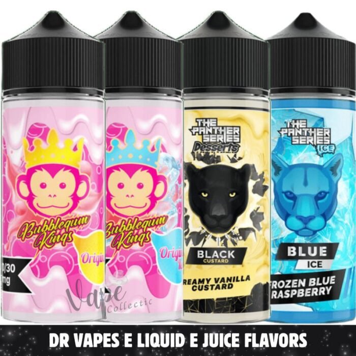 DR Vapes E Liquid E-Juice All Flavors in Du