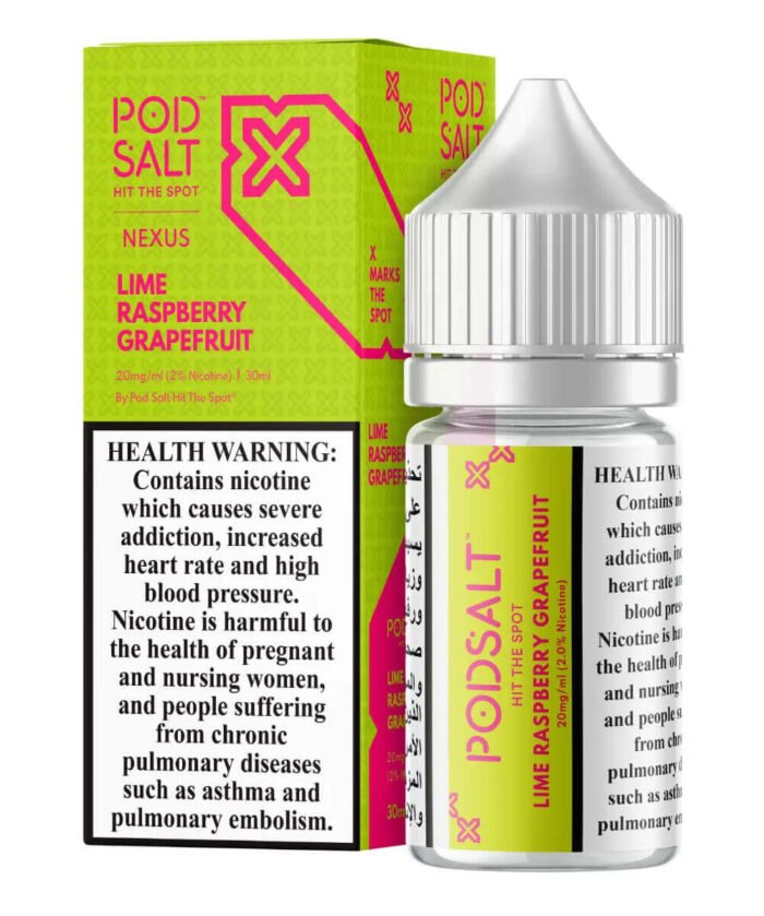 PODSALT NEXUS SALTNICS PRICE IN DUBAI lime raspberry grapefruit