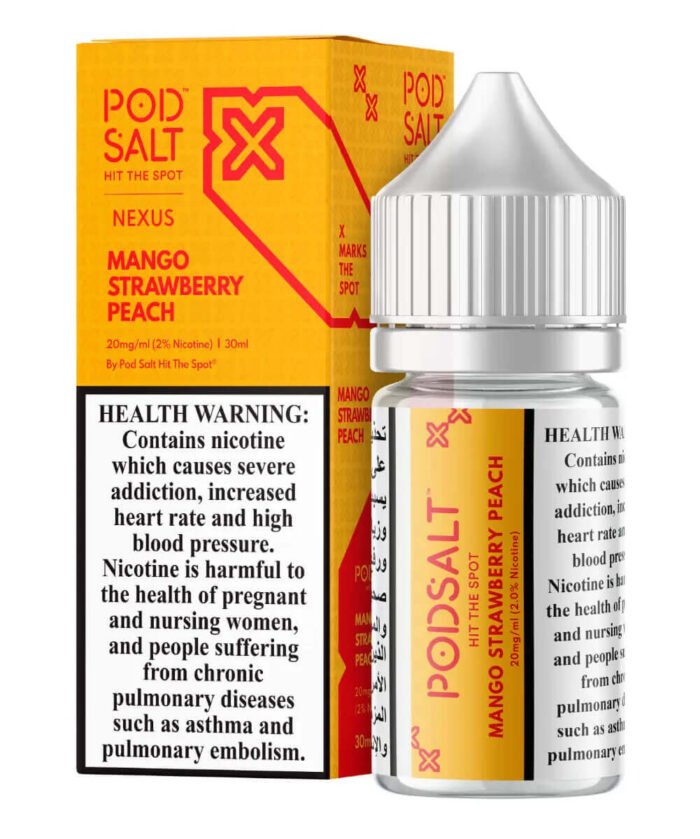 PODSALT NEXUS SALTNICS PRICE IN DUBAI mango strawberry peach