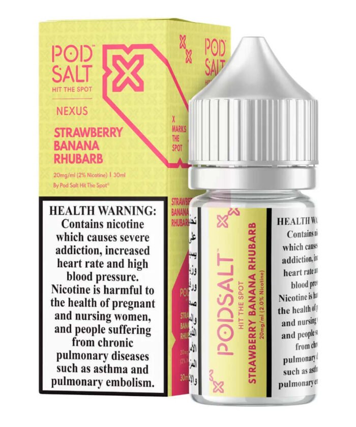 PODSALT NEXUS SALTNICS PRICE IN DUBAI strawberry banana rhubarb