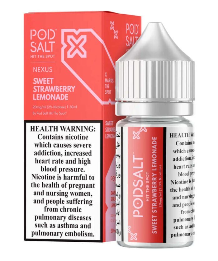 PODSALT NEXUS SALTNICS PRICE IN DUBAI sweet strawberry lemonade