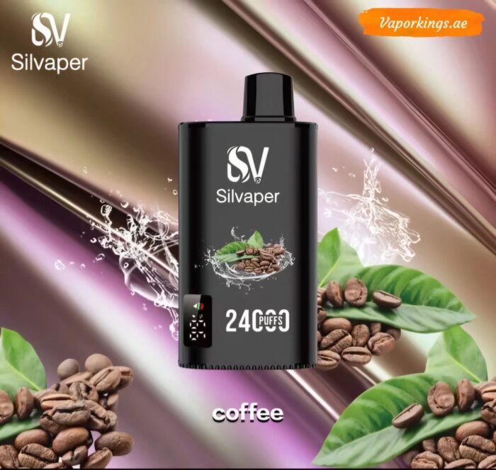 SILVAPER 24000 Puffs 20mg Disposable Vape Price in Dubai Coffee