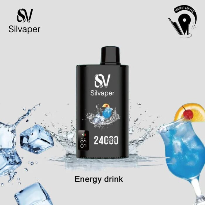 SILVAPER 24000 Puffs 20mg Disposable Vape Price in Dubai Energy Drink