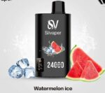SILVAPER 24000 Puffs 20mg Disposable Vape Price in Dubai Watermelon Ice