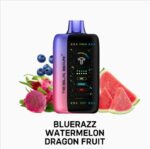 TESLA BAR XT 40000 PUFFS BLUERAZZ WATERMELON DRAGON FRUIT