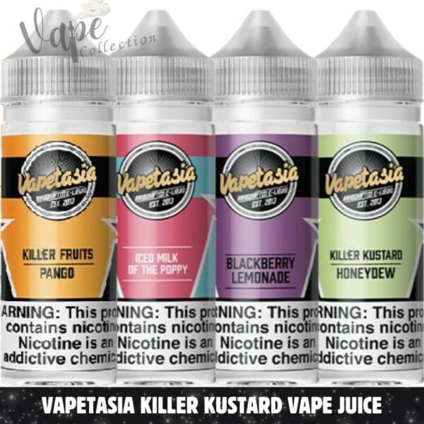 VAPETASIA Killer Kustard Vape Juice in Dubai