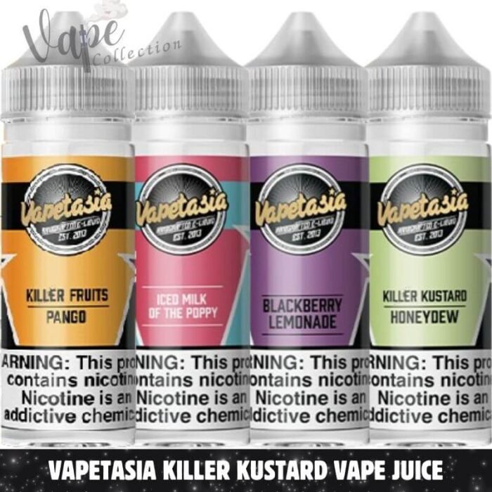 VAPETASIA Killer Kustard Vape Juice in Dubai