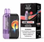 Al Fakher Ultra 25000 Puffs 50MG Disposable Vape Price in Dubai Peach Ice