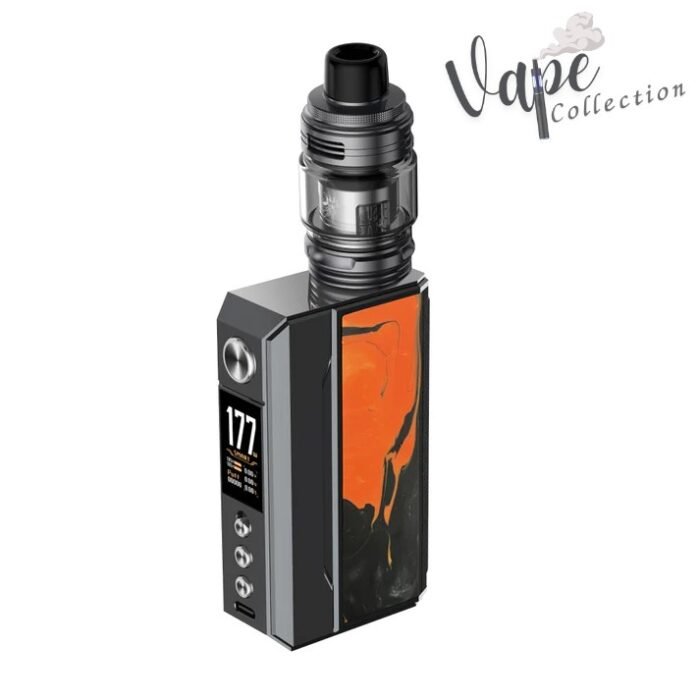 VOOPOO DRAG 4 Gun Metal Tropical Orange