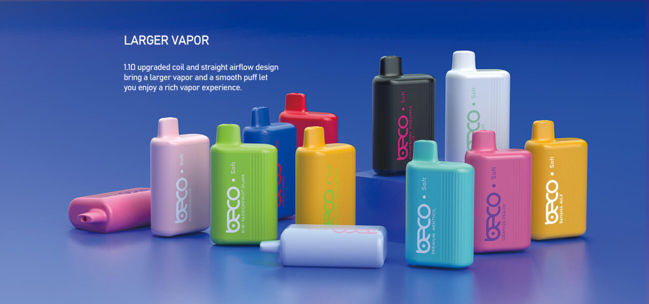 BECO Soft 6000 Puffs Disposable Vape in Dubai