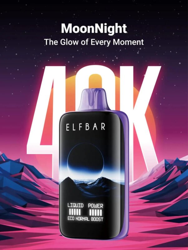 Elf Bar Moon Night 40000 Puffs Disposable Vape