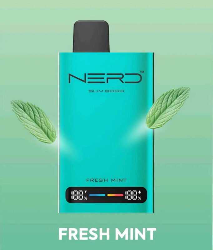 Nerd Slim 8000 Puffs Disposable Vape In Dubai