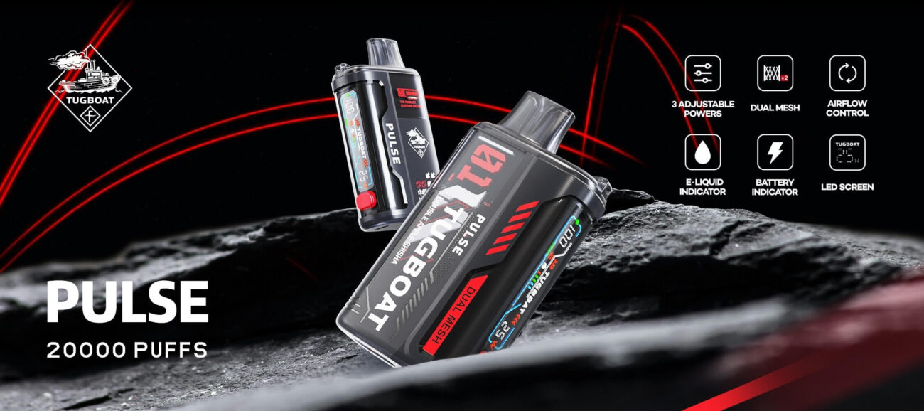 Tugboat Pulse 20000 Puffs disposable Vape in Dubai
