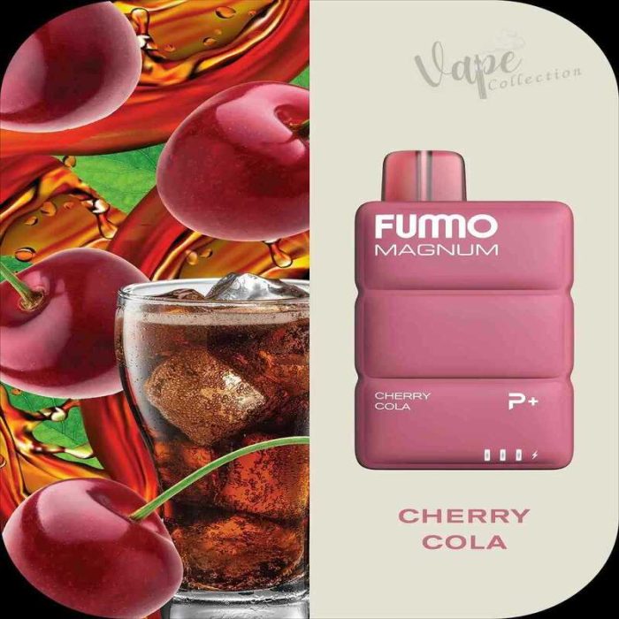 CHERRY COLA FUMMO Magnum 8000 Puffs 20MG Disposable Vape Price in Dubai