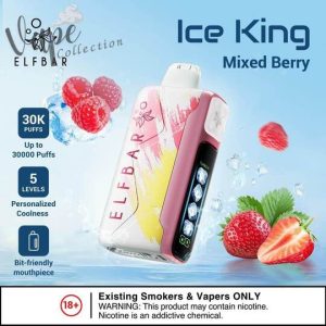 ELF BAR ICE KING 30000 PRICE IN DUBAI MIXED BERRY