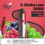 ELFBAR Shisha Luxe 30000 Puffs Disposable Vape Price in Dubai Rsapberry Minrt