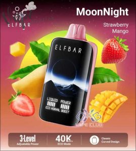 Elf Bar Moon Night 40000 Puffs Strawberry Mango