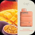 FUMMO Magnum 8000 Puffs 20MG Disposable Vape Price in Dubai MANGO PASSIONFRUIT