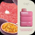 FUMMO Magnum 8000 Puffs 20MG Disposable Vape Price in Dubai PASSIONFRUIT GRAPEFRUIT