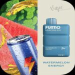 FUMMO Magnum 8000 Puffs 20MG Disposable Vape Price in Dubai WATERMELON ENERGY