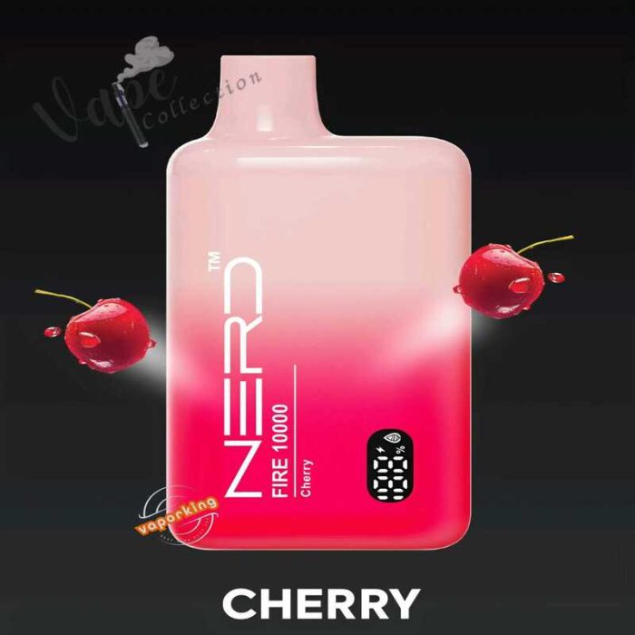 NERD Fire 10000 Puffs Disposable Vape Cherry
