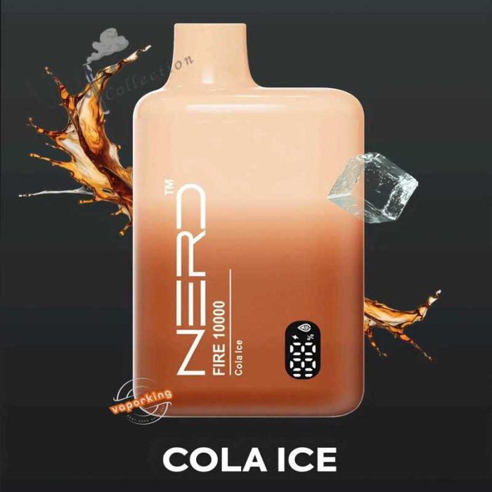 NERD Fire 10000 Puffs Disposable Vape Cola Ice