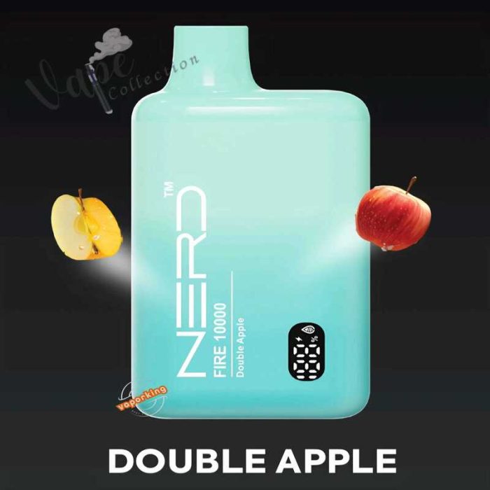 NERD Fire 10000 Puffs Disposable Vape Double Apple