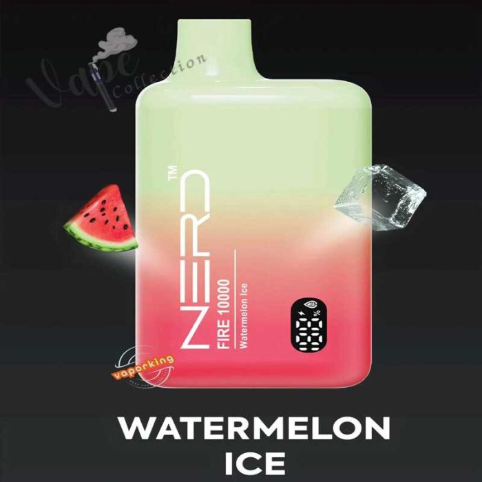 NERD Fire 10000 Puffs Disposable Vape Watermelon Ice