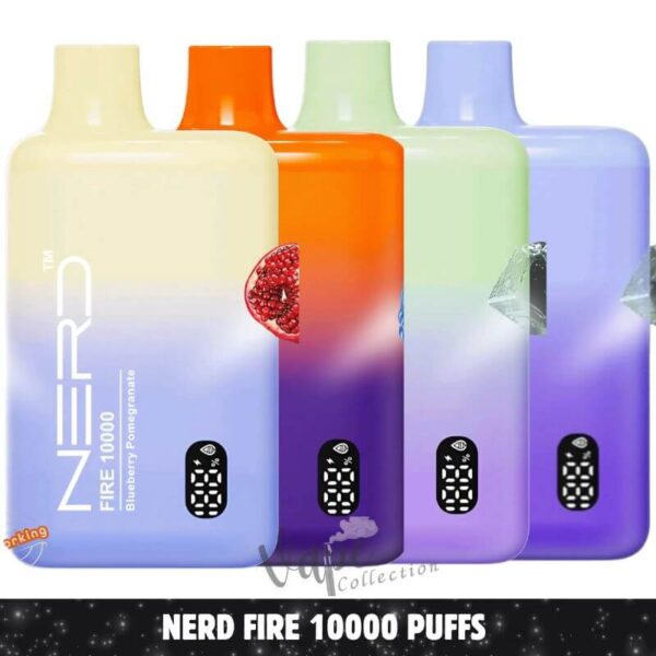 NERD Fire 10000 Puffs Disposable Vape in Dubai
