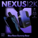 Pod Salt Nexus 12000 Puffs Blue Razz Gummy Bear