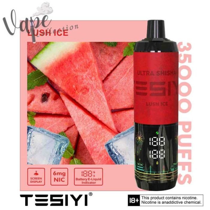 TESIYI ULTRA SHISHA 35000 PUFFS LUSH ICE