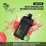 TUGBOAT Master 10000 Puffs 20MG Disposable Vape Price in Dubai Watermelon Bubblegum
