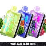 Vozol Rave 40,000 Puffs Disposable Vape in Dubai