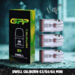 Uwell Caliburn G3/G4/G4 Mini Compatible Gpp 3ml Pod Cartridge In Dubai