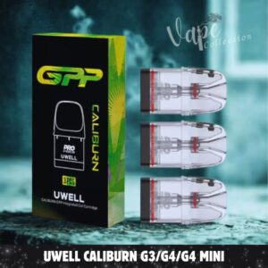 Uwell Caliburn G3/G4/G4 Mini Compatible Gpp 3ml Pod Cartridge In Dubai