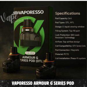Vaporesso Armour G Series Pod 5ml In Dubai