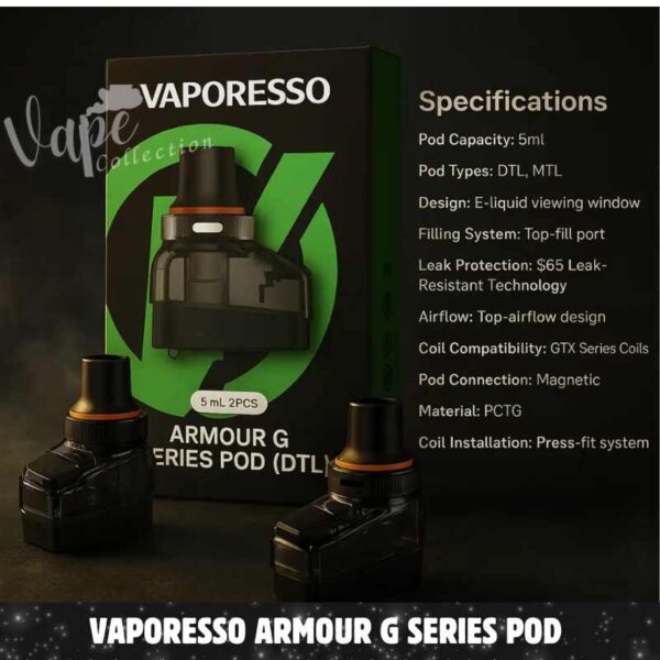 Vaporesso Armour G Series Pod 5ml In Dubai