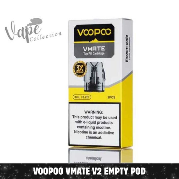 VOOPOO Vmate V2 Empty Pod Cartridge 3ml In Dubai