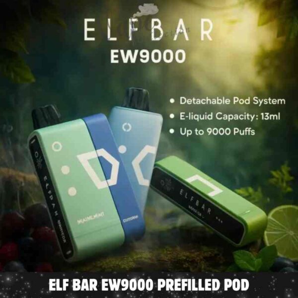 ELF BAR EW9000 Prefilled Pod Kit 9000 Puffs New 2024 In Dubai