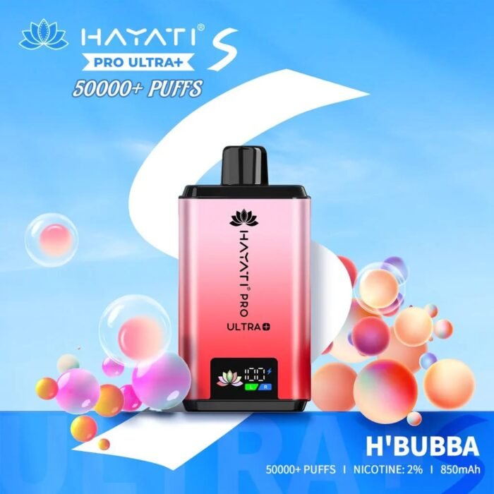 Hayati Pro Ultra 50000 Puffs Vape-H_Bubba